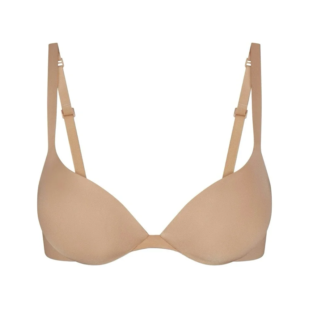 Skims Ultimate Push Up Plunge Bra - NWT - 32c - Clay - Picture 2 of 5